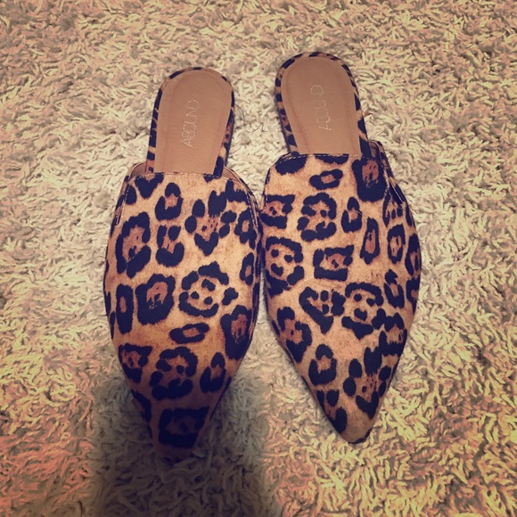 nordstrom leopard mules